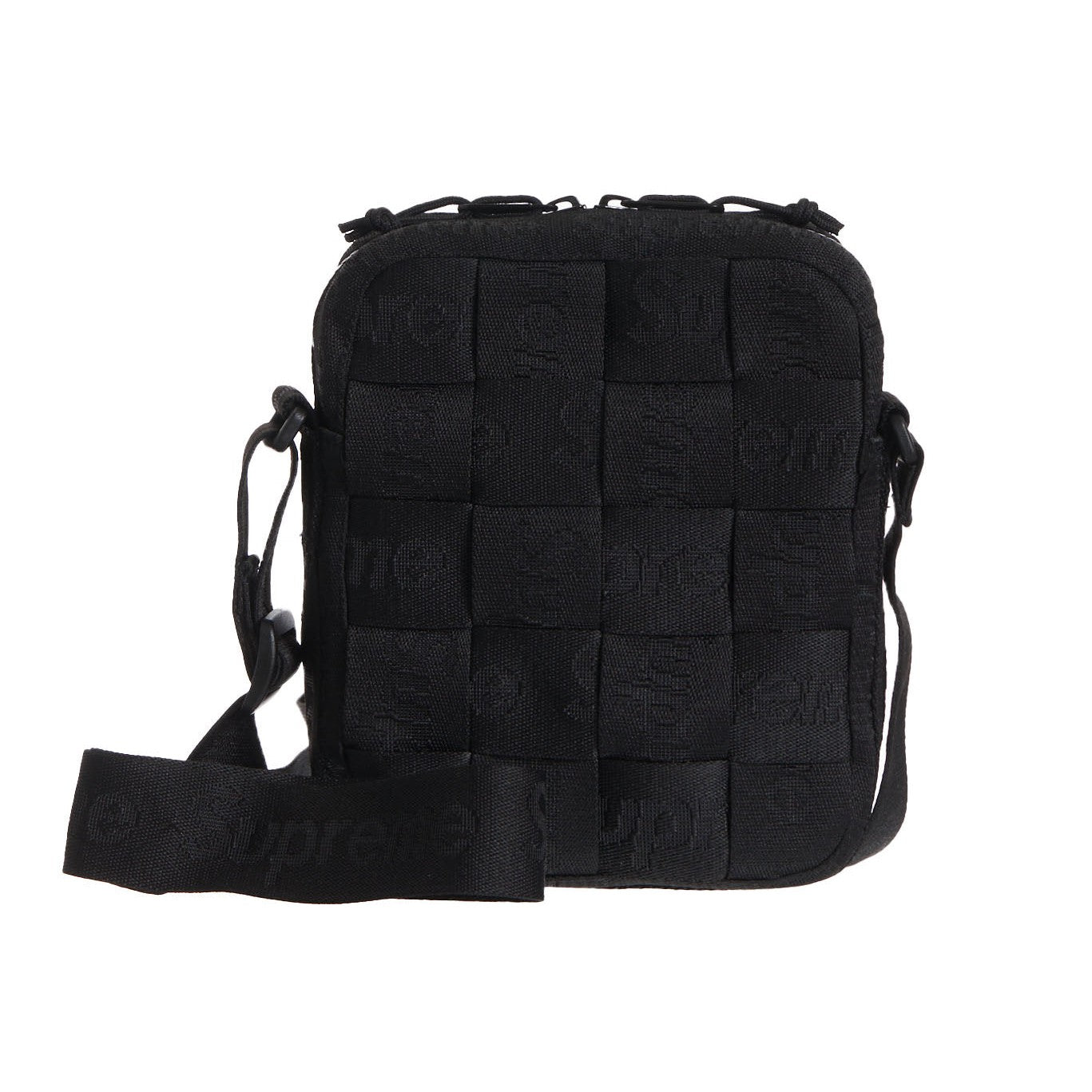 Supreme Woven Shoulder Bag Black