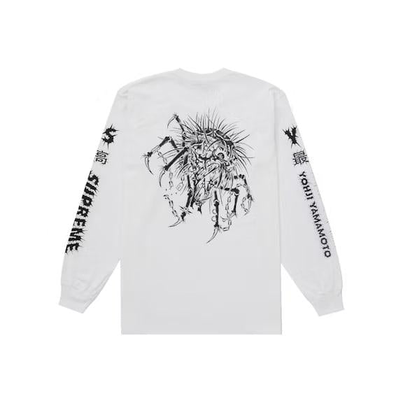 Supreme Y's by Yohji Yamamoto L/S Tee White