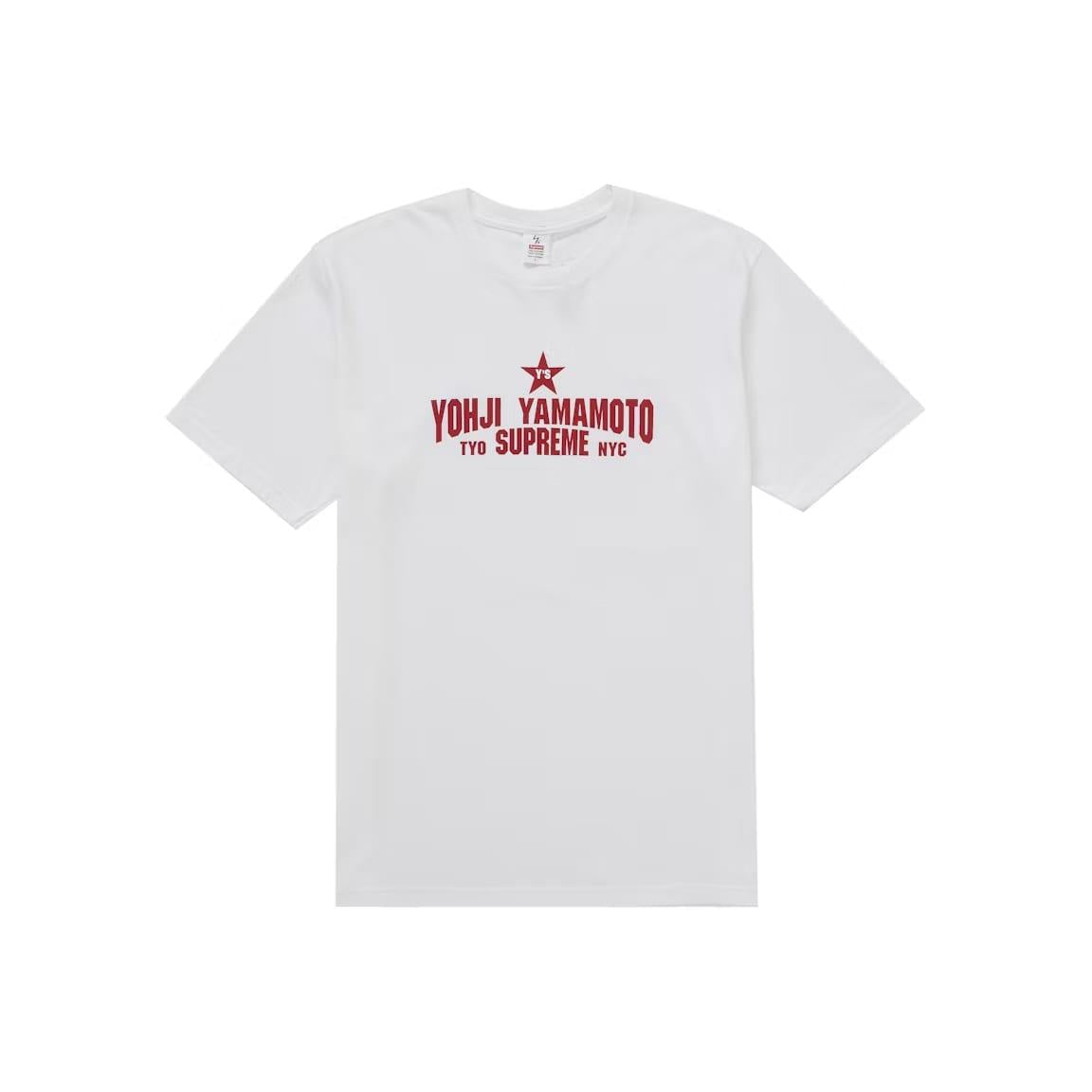 Supreme Y's by Yohji Yamamoto Star Tee White