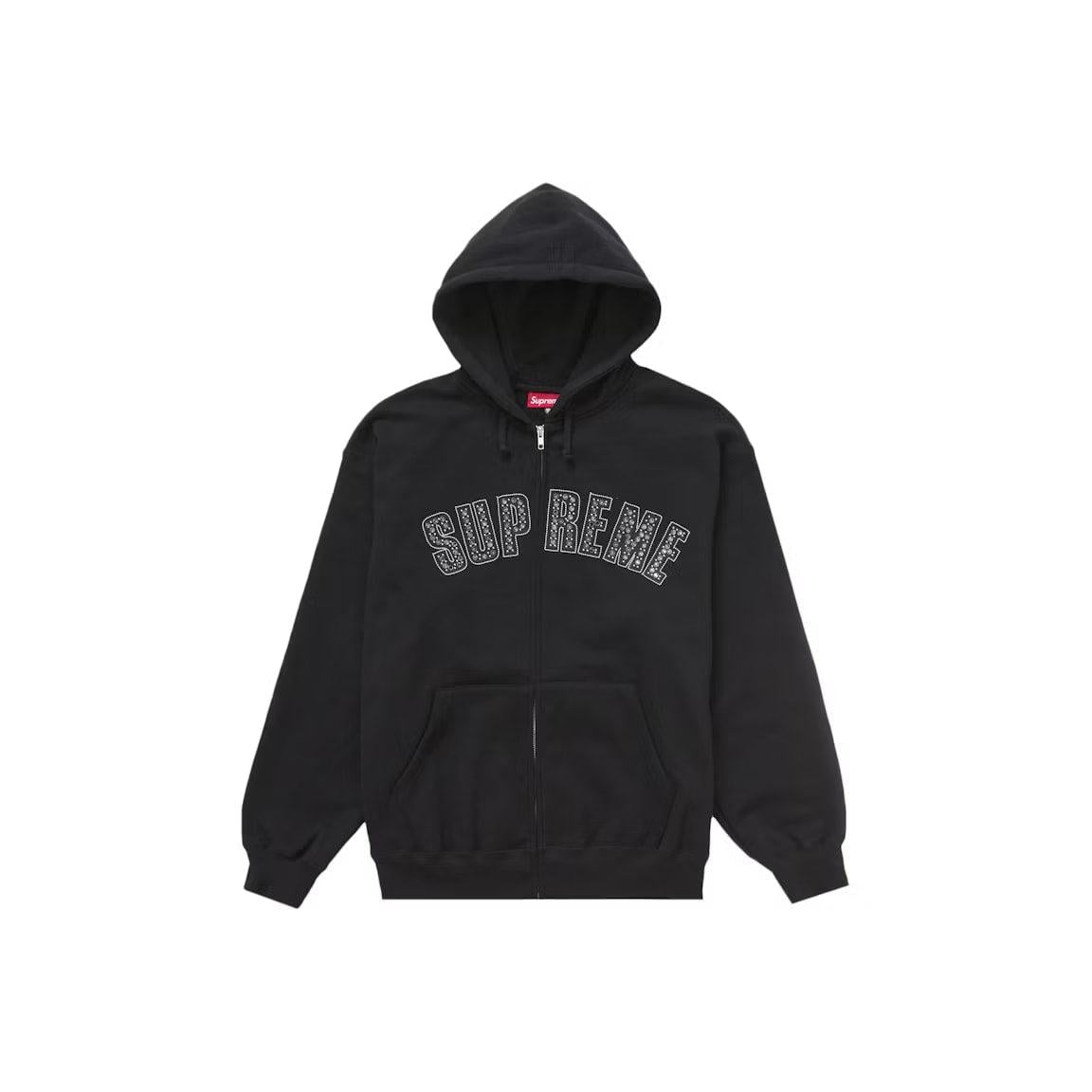 Supreme b.b. Simon Zip Up Hooded Sweatshirt Blackk