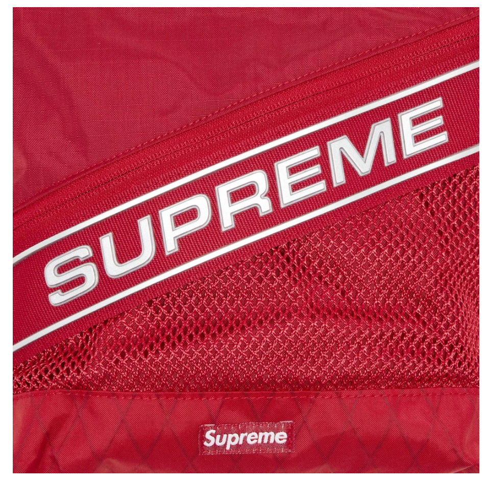 Supreme FW23 “Logo” Shoulder Bag ‘Red’