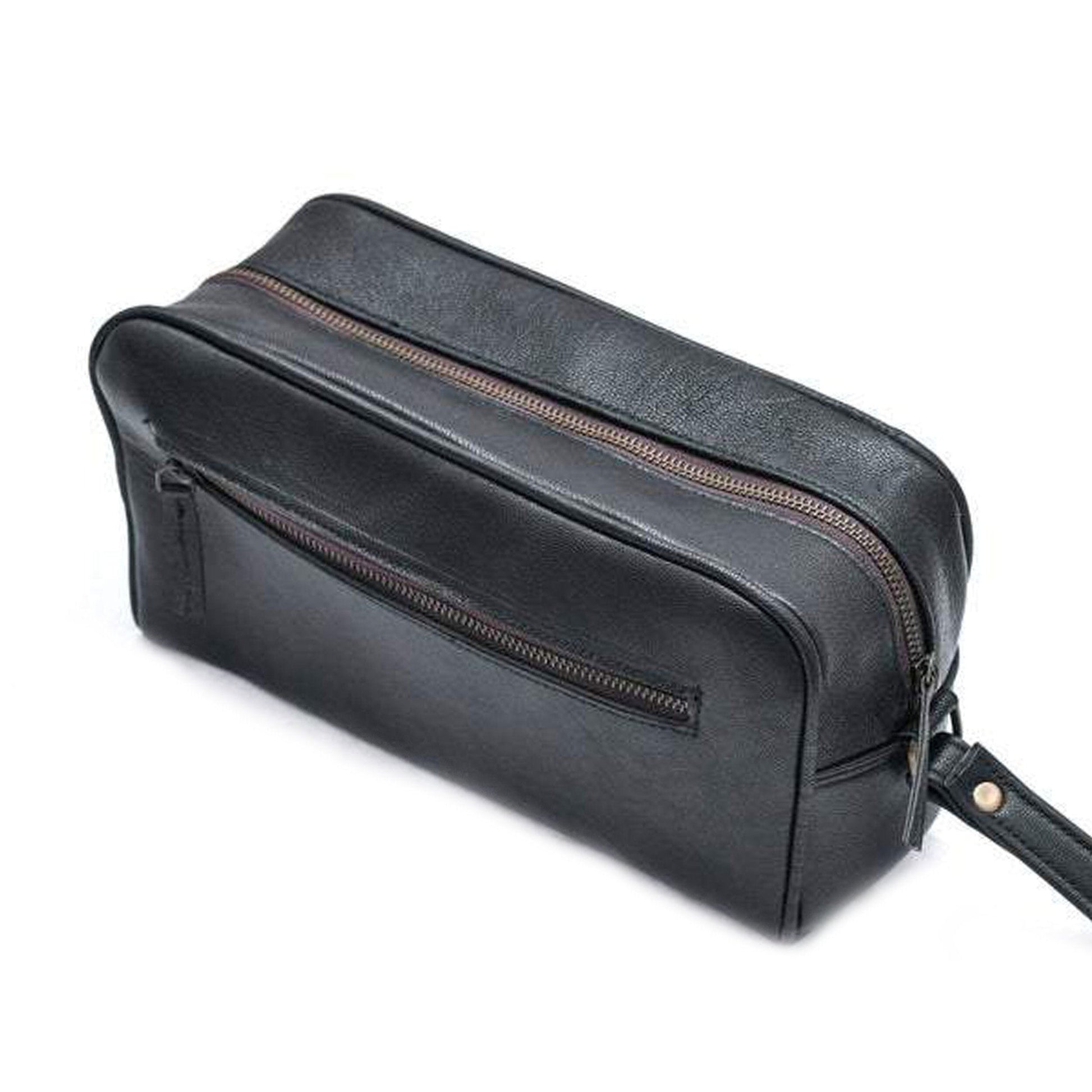 The Single Section Toiletry- Black