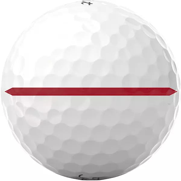 Titleist 2025 Pro V1 Performance Alignment Red Line Golf Balls