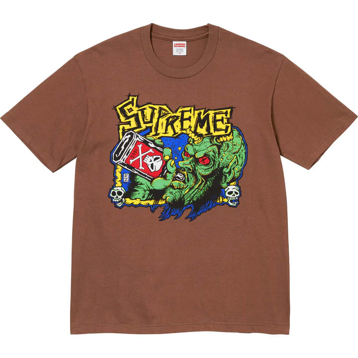 Supreme Fuckin Blowout tee Brown
