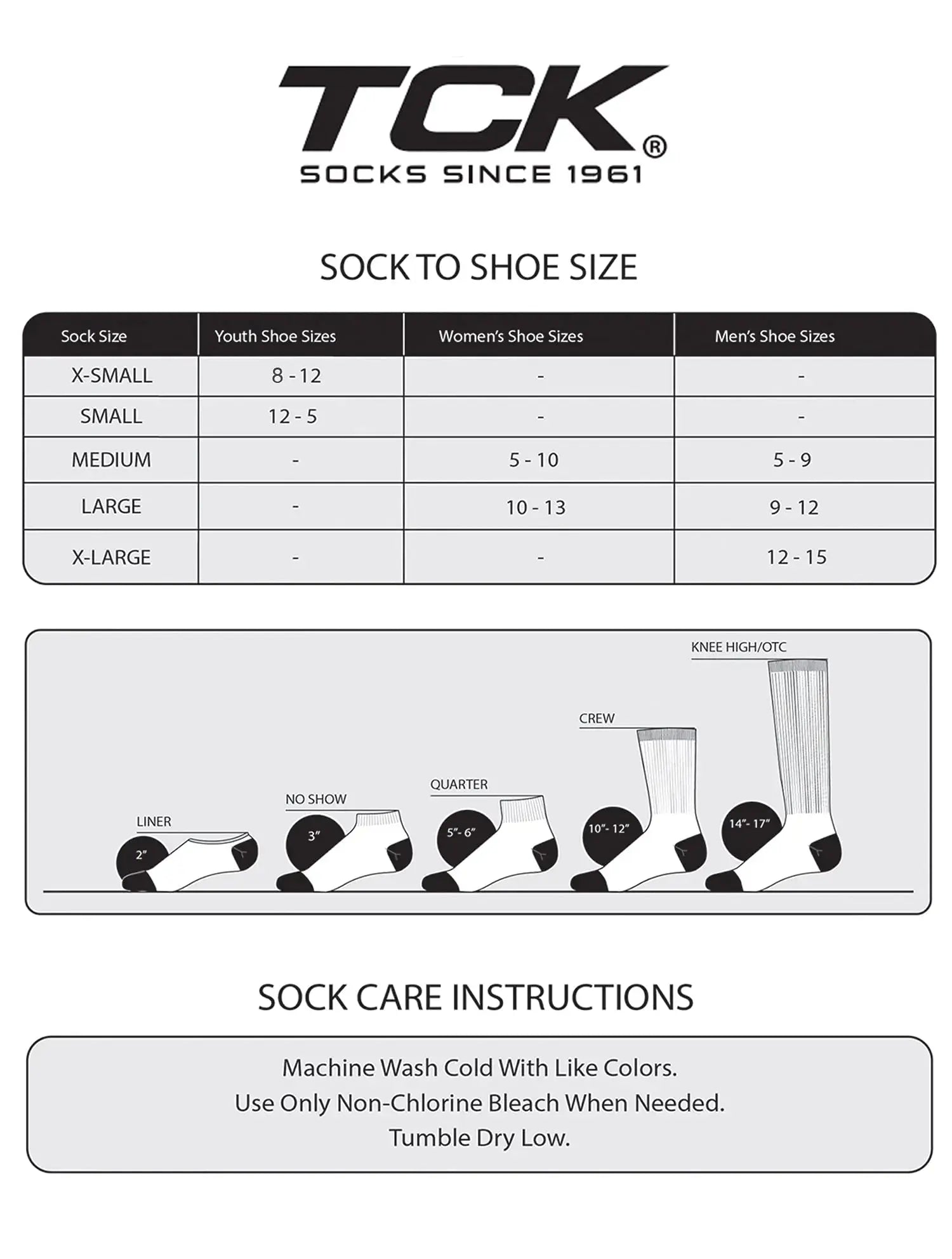 TCK Prosport Tube Socks - Baseball, Football Socks X-Large
