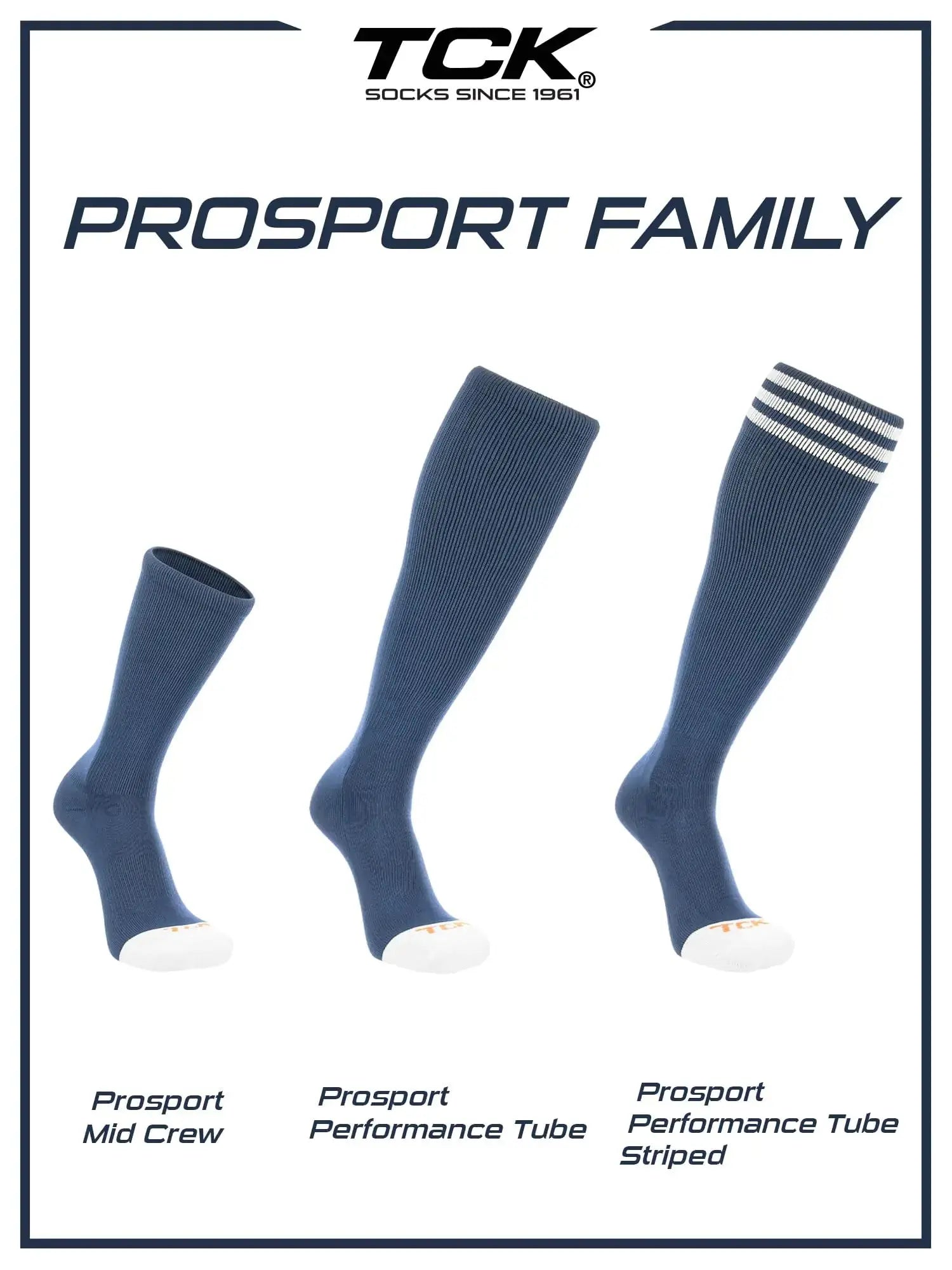 TCK Prosport Tube Socks - Baseball, Football Socks X-Large