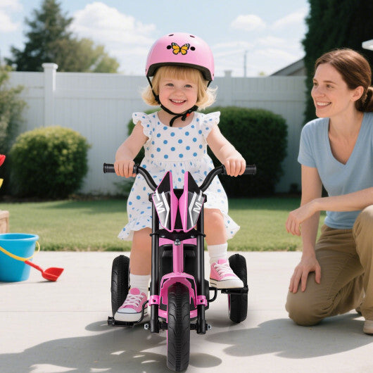 Kids Tricycle 3-Wheel Toddler Bike with Foot Pedals Forward Backward-Green