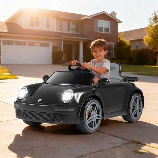 12V Electric Ride On Car Licensed RUFCTR with Remote Control and Music-Pink