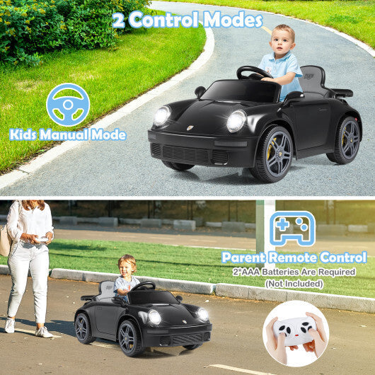12V Electric Ride On Car Licensed RUFCTR with Remote Control and Music-Pink