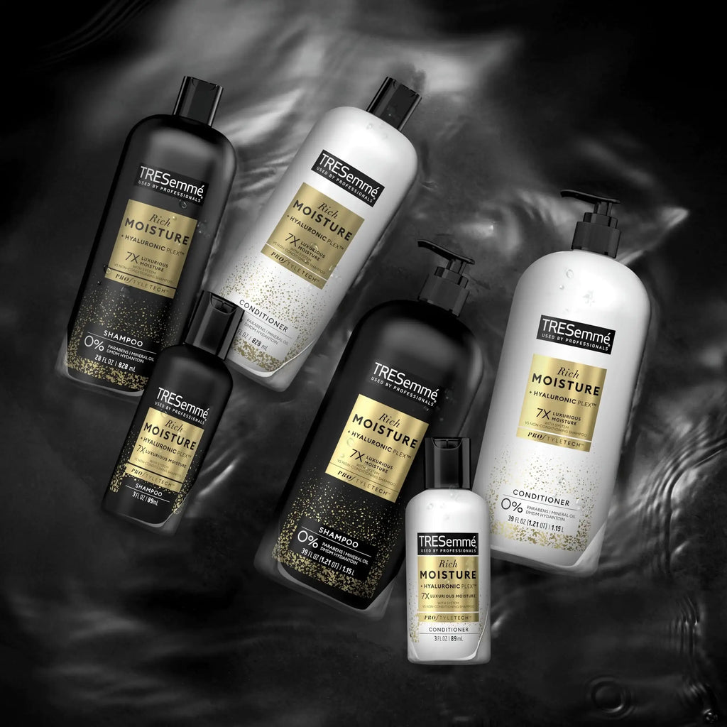TRESemmé Rich Moisture Shampoo and Conditioner | Anti-Breakage Chemical Free