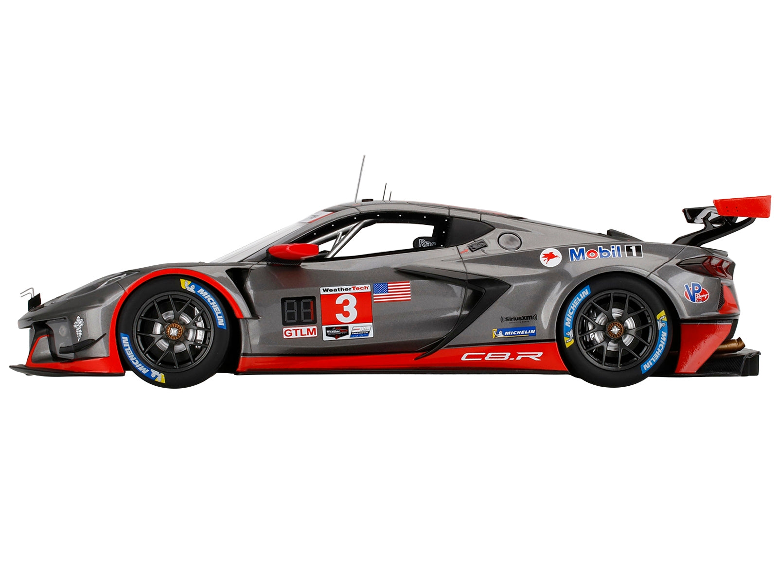 Chevrolet Corvette C8.R #3 Nicky Catsburg - Antonio Garcia - Jordan Taylor "Corvette Racing" IMSA Sebring 12 Hours (2021) 1/18 Model Car by Top Speed