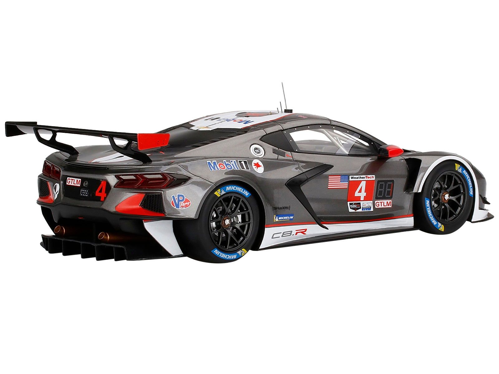 Chevrolet Corvette C8.R #4 Tommy Milner - Alexander Sims - Nick Tandy "Corvette Racing" IMSA Sebring 12 Hours (2021) 1/18 Model Car by Top Speed