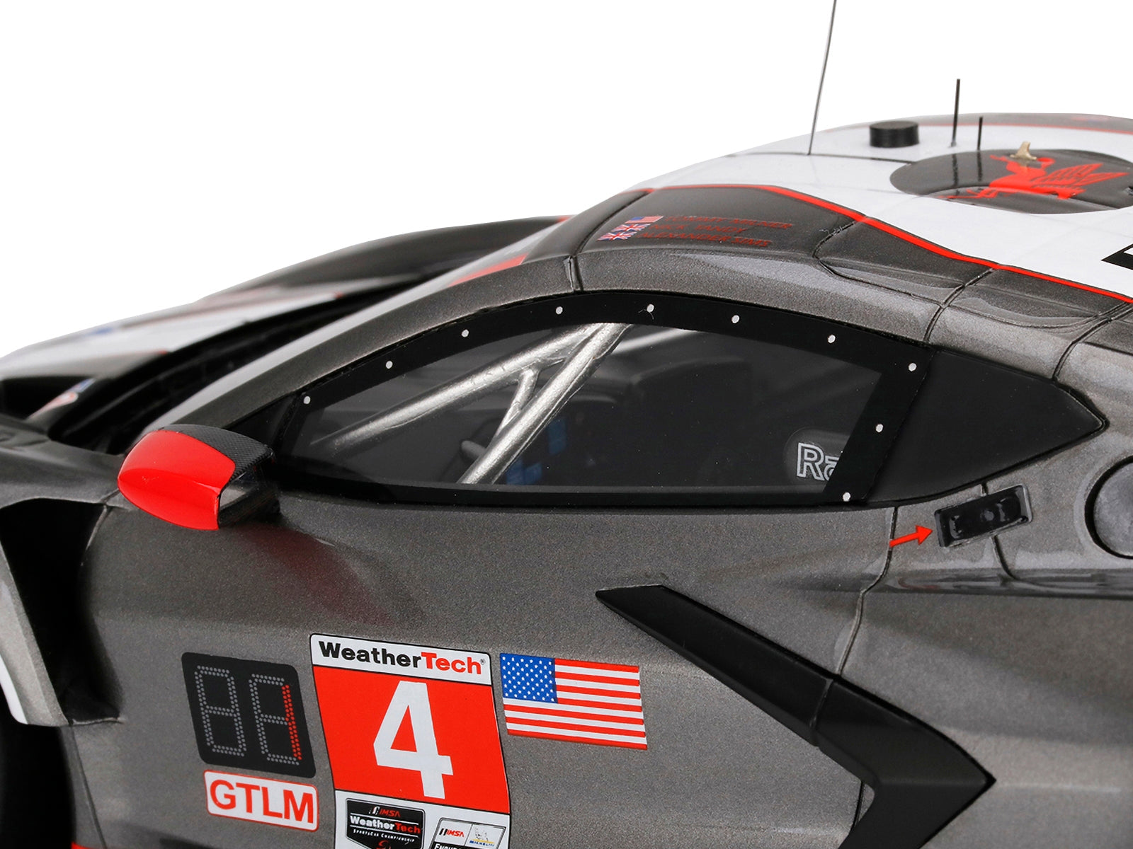 Chevrolet Corvette C8.R #4 Tommy Milner - Alexander Sims - Nick Tandy "Corvette Racing" IMSA Sebring 12 Hours (2021) 1/18 Model Car by Top Speed