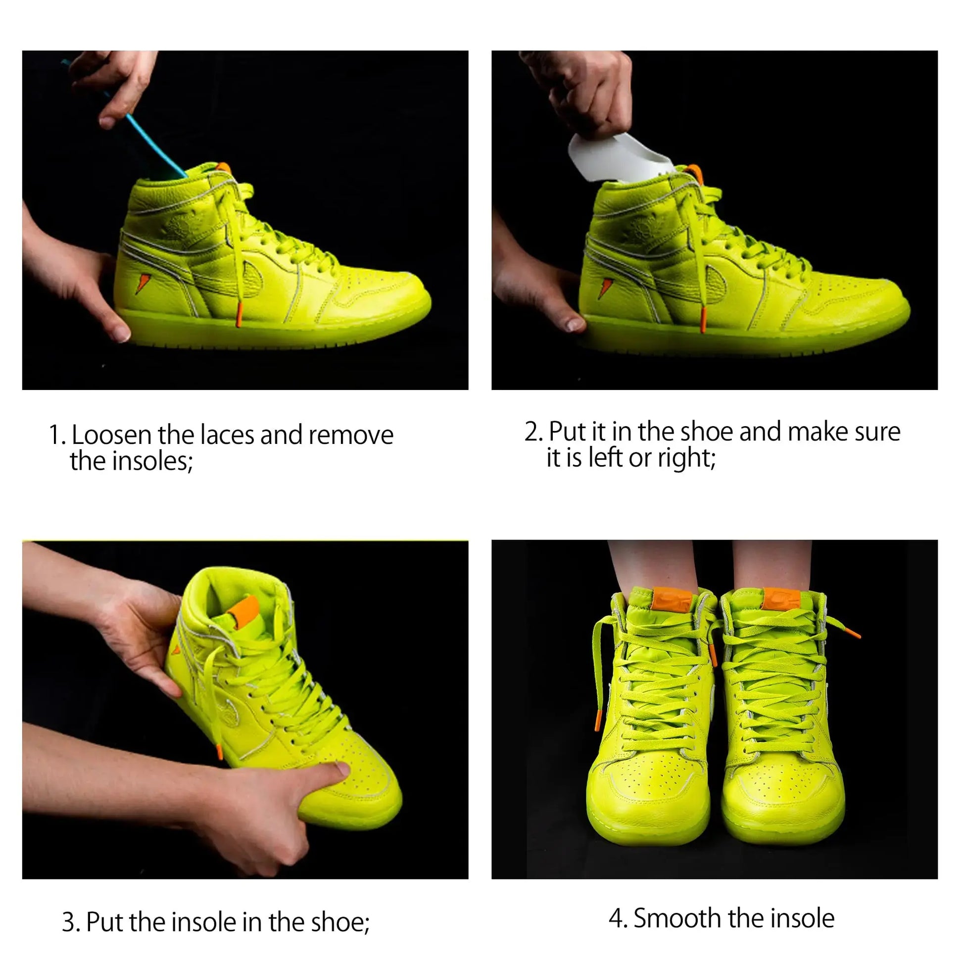 TUPEED 6 Pairs Shoe Boot Crease Preventers - Anti-Wrinkle Shoe Protectors Shoe Guards