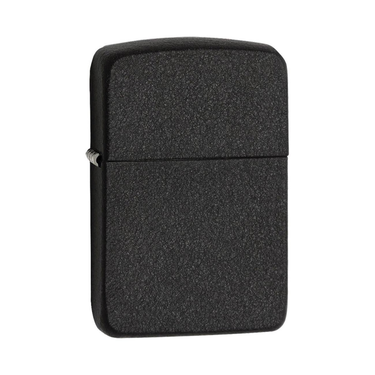 Zippo Windproof Lighter 1941 Replica Black Crackle Finish