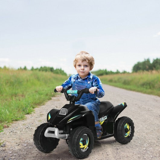 6V Kids Electric ATV 4 Wheels Ride-On Toy -Blue