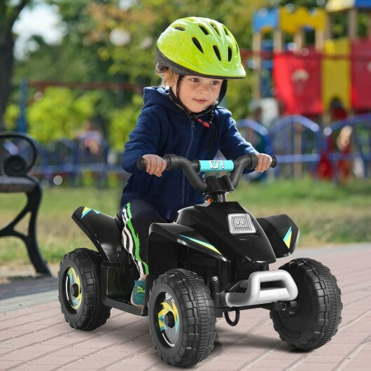6V Kids Electric ATV 4 Wheels Ride-On Toy -Blue