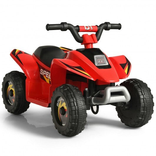 6V Kids Electric ATV 4 Wheels Ride-On Toy -Blue