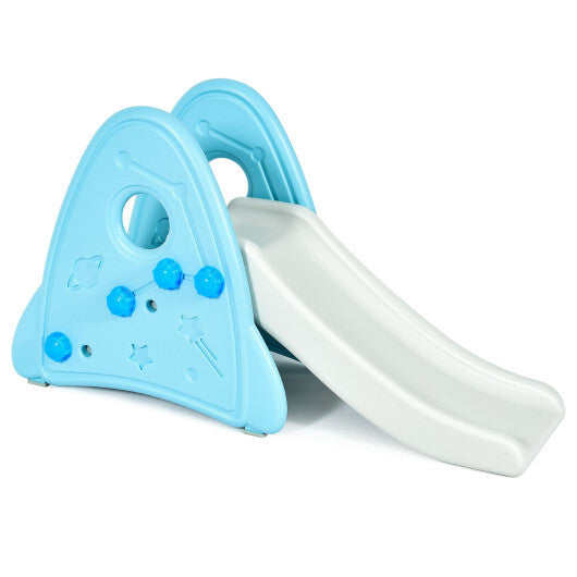 Freestanding Baby Slide Indoor First Play Climber Slide Set for Boys Girls -Gray