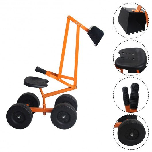 Heavy Duty Kid Ride-on Sand Digger Digging Excavator
