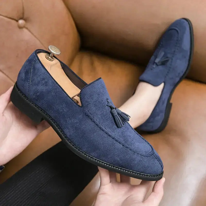 Tassel Leather Loafers For Men