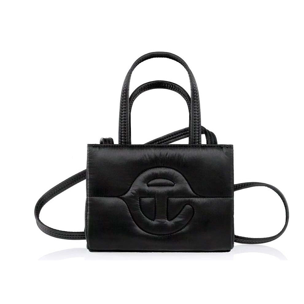 Telfar Small Puff Shopper Black