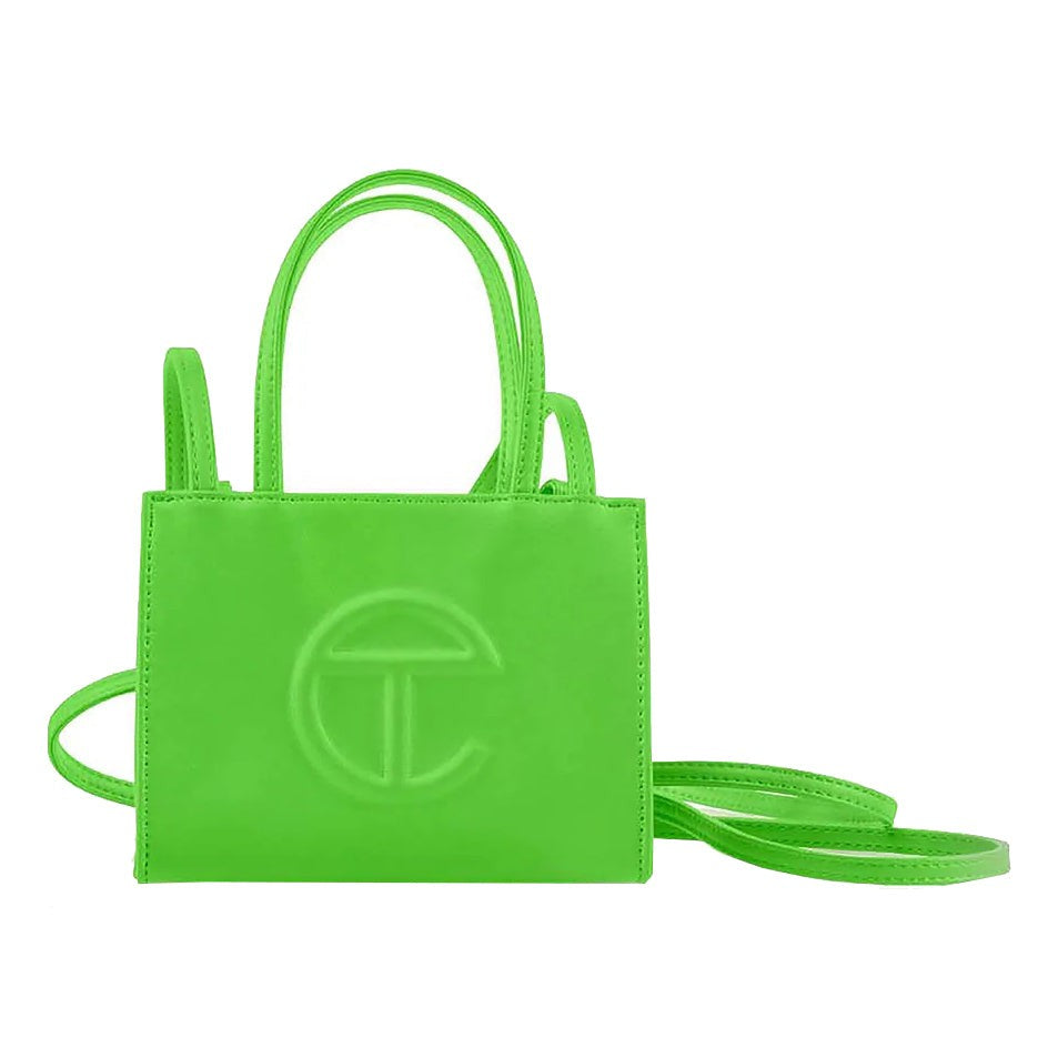 Telfar Shopping Bag Small Highlighter Green