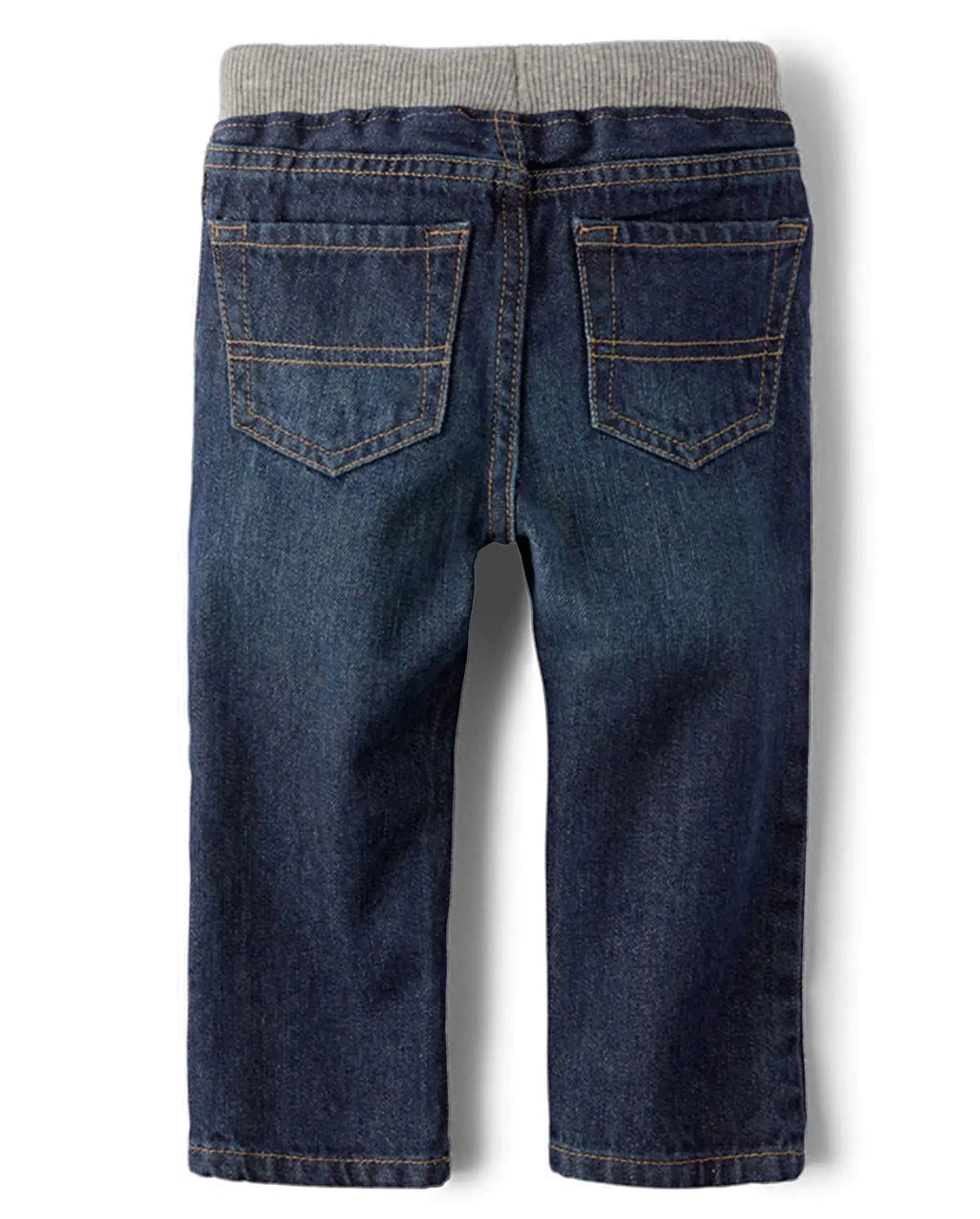 The Children's Place Boys Baby and Toddler Pull on Straight Jeans 3T Liberty Blue