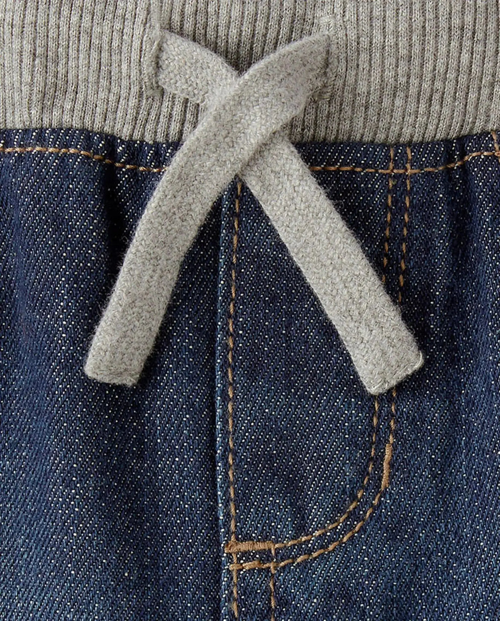 The Children's Place Boys Baby and Toddler Pull on Straight Jeans 3T Liberty Blue