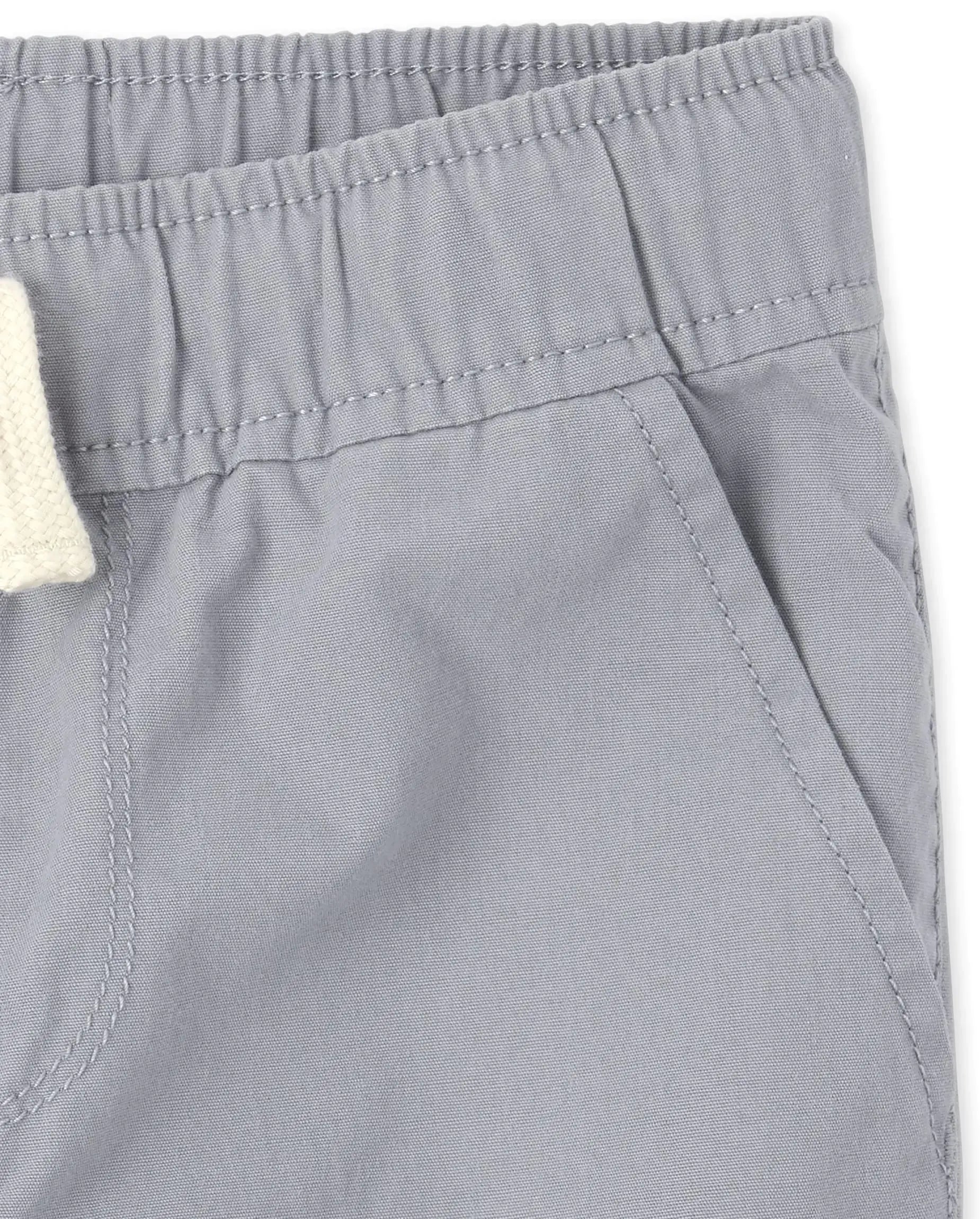 The Children's Place Boys' Cotton Pull on Jogger Shorts