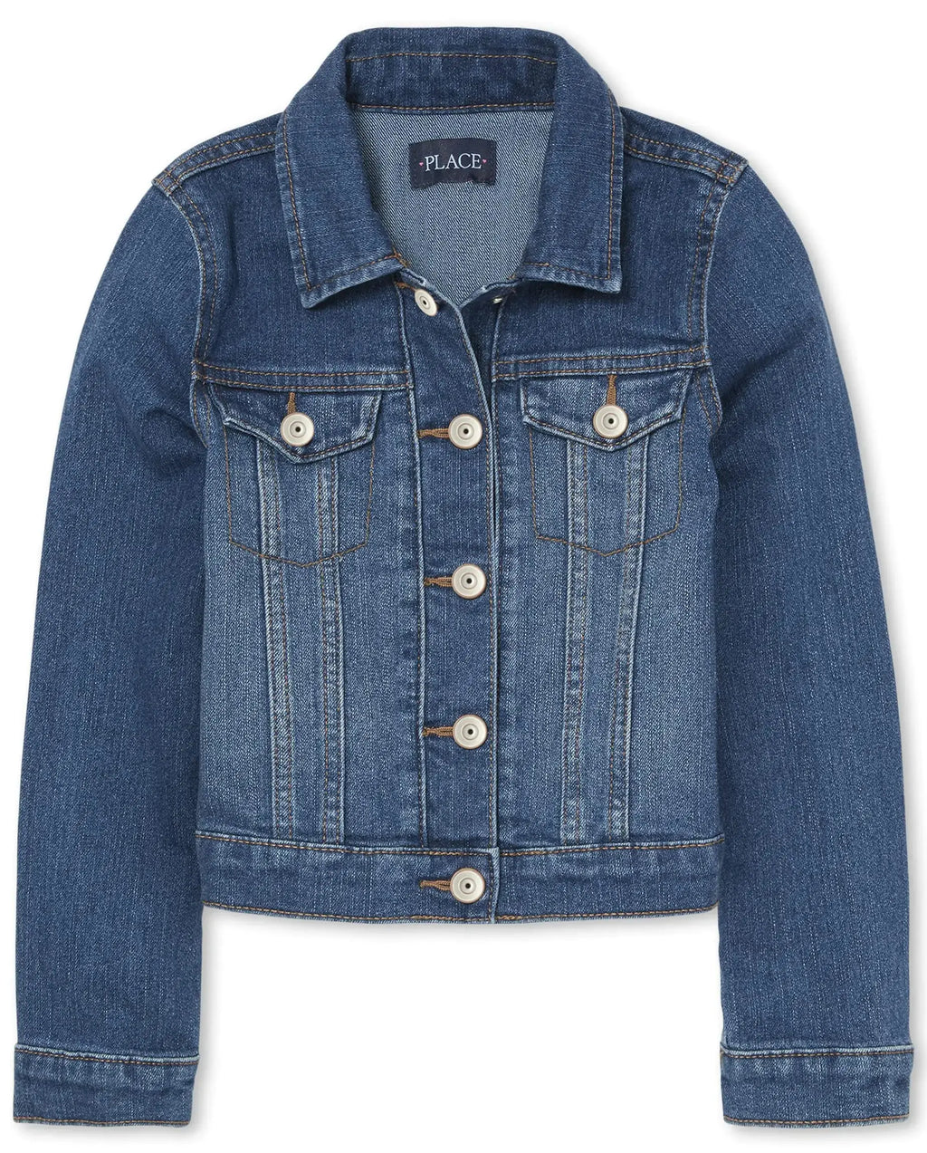 The Children's Place Girls' Basic Denim Jacket