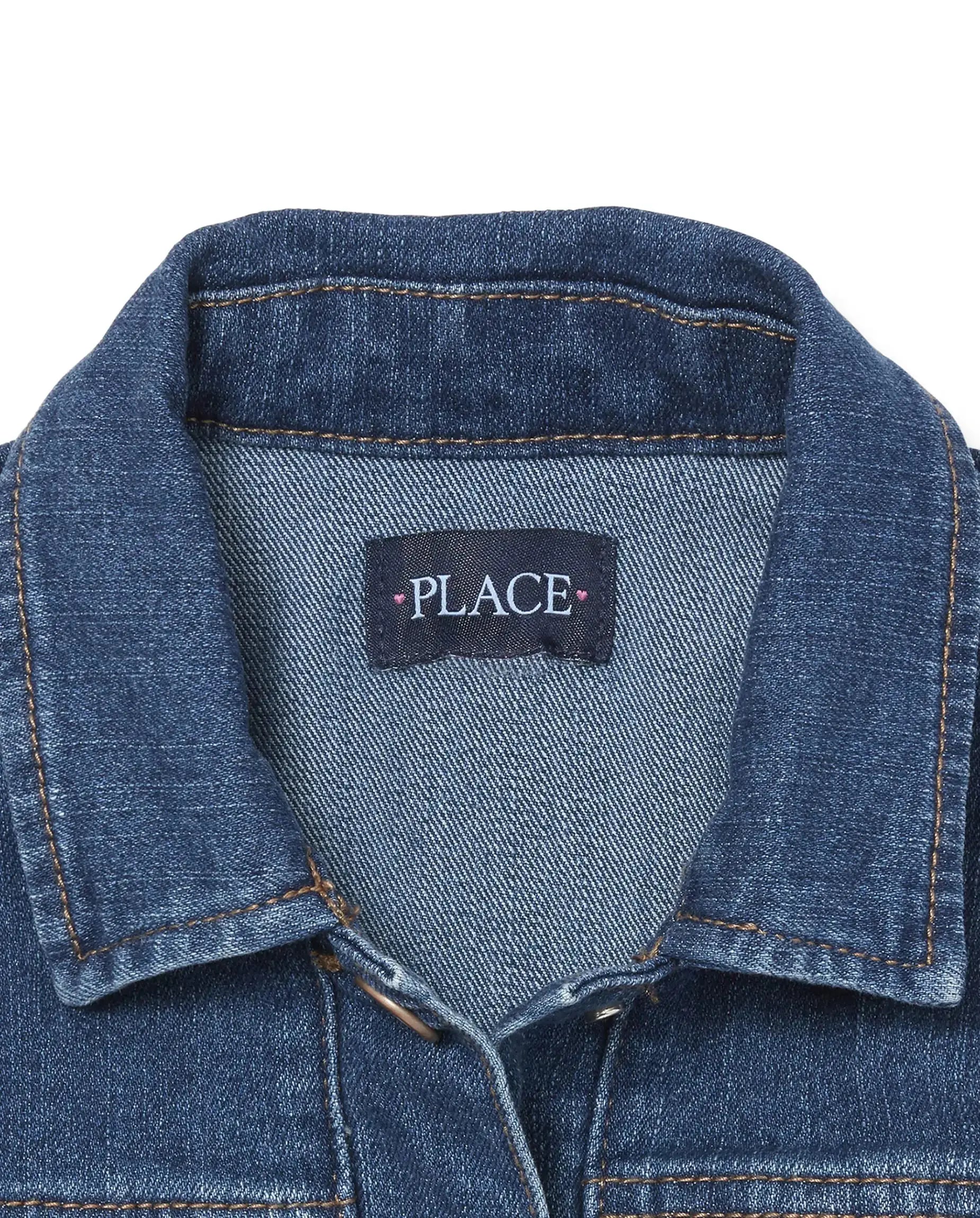 The Children's Place Girls' Basic Denim Jacket