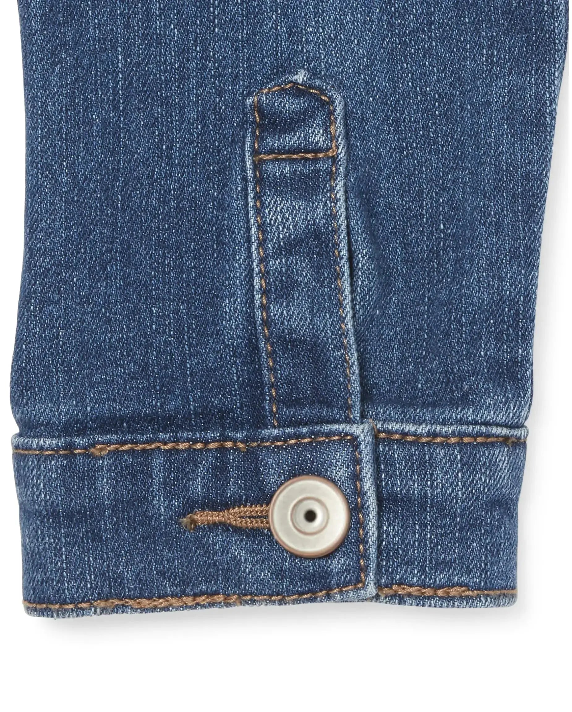The Children's Place Girls' Basic Denim Jacket