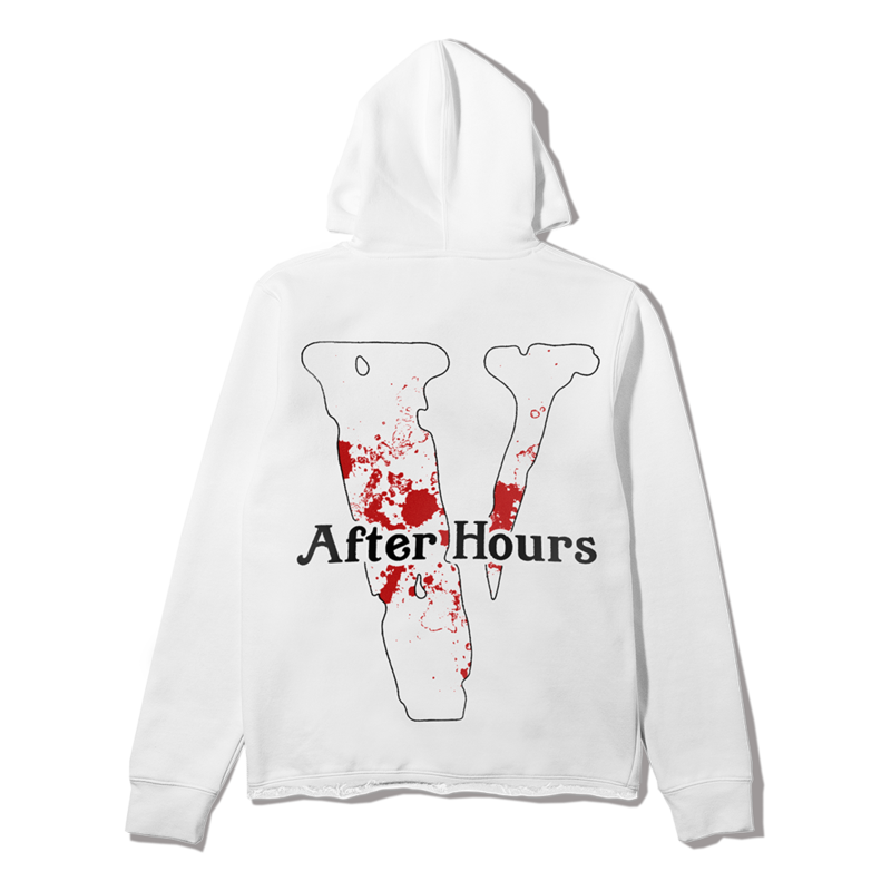 The Weeknd x Vlone Bat Country Pullover Hood White
