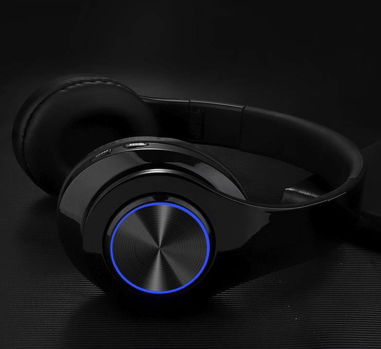 The Perfect Part Super Bass Bluetooth Headphones LED Light