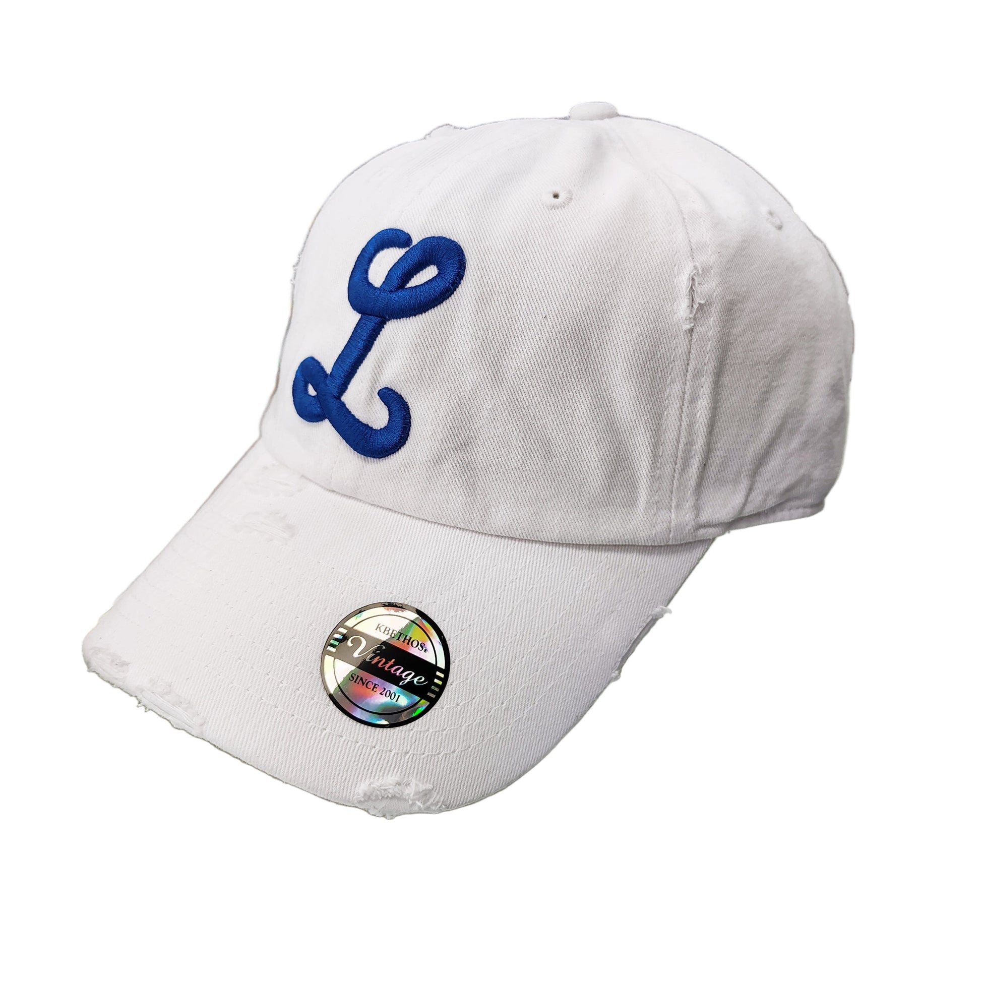 Tigres del Licey Vintage Distressed Baseball Cap – “L” Embroidered Logo, Unisex Adjustable Hat
