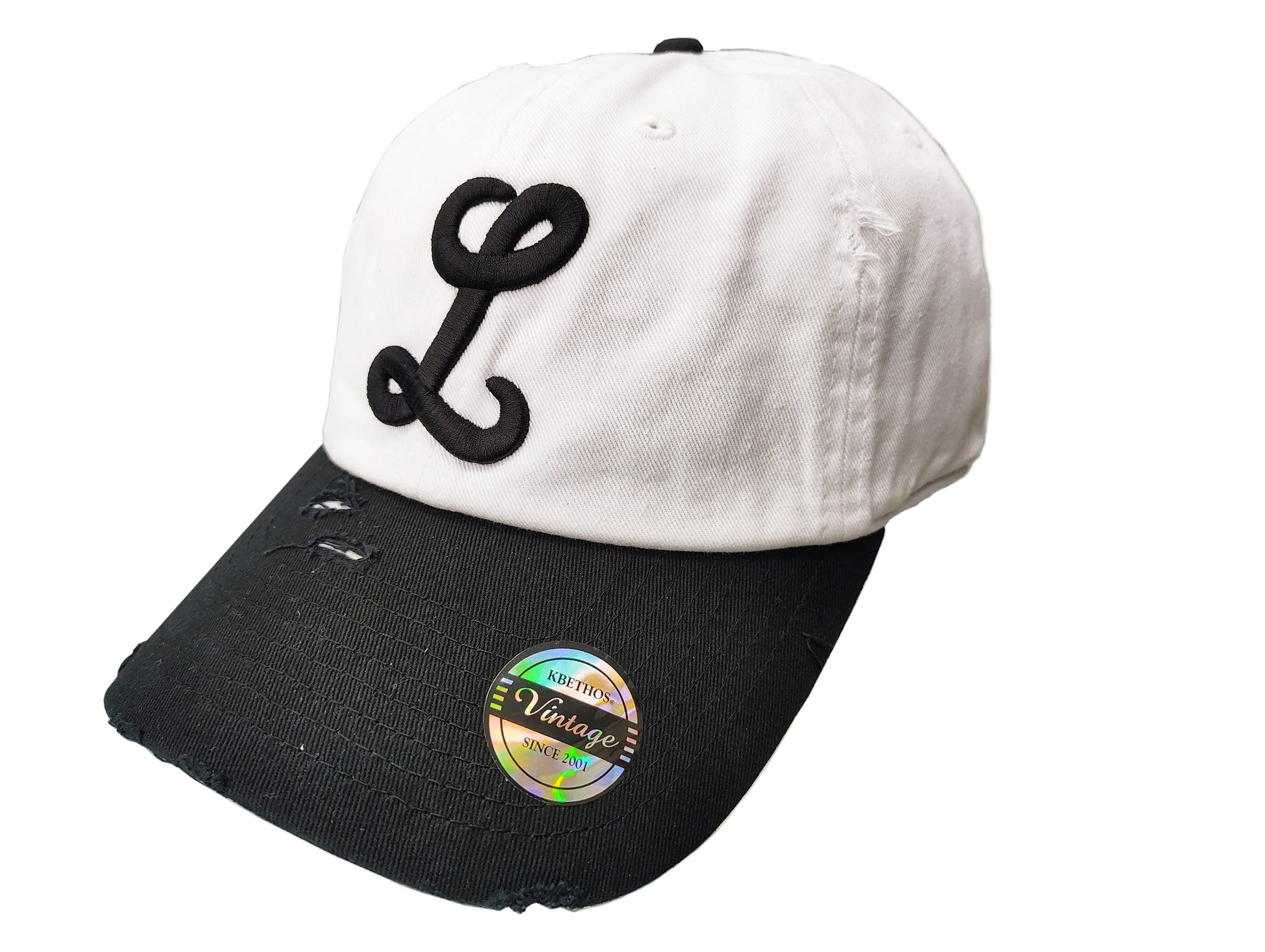 Tigres del Licey Vintage Distressed Baseball Cap – “L” Embroidered Logo, Unisex Adjustable Hat