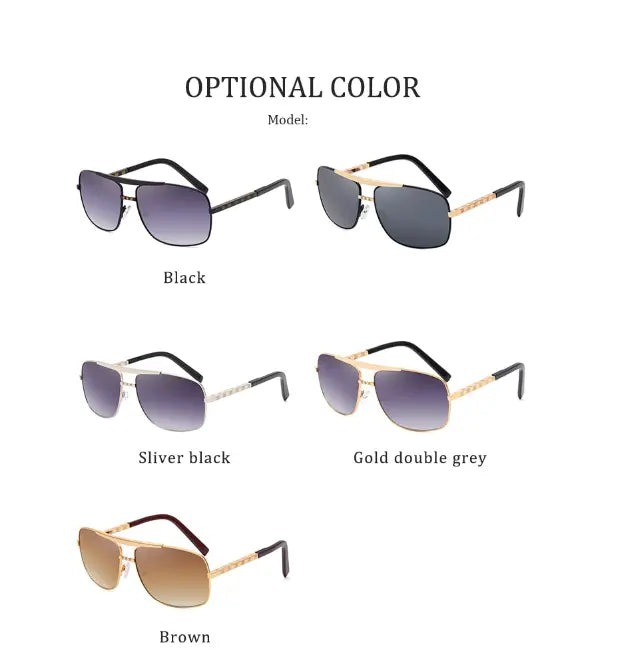 Timeless Classic Square Sunglasses - Multiple Colors Available