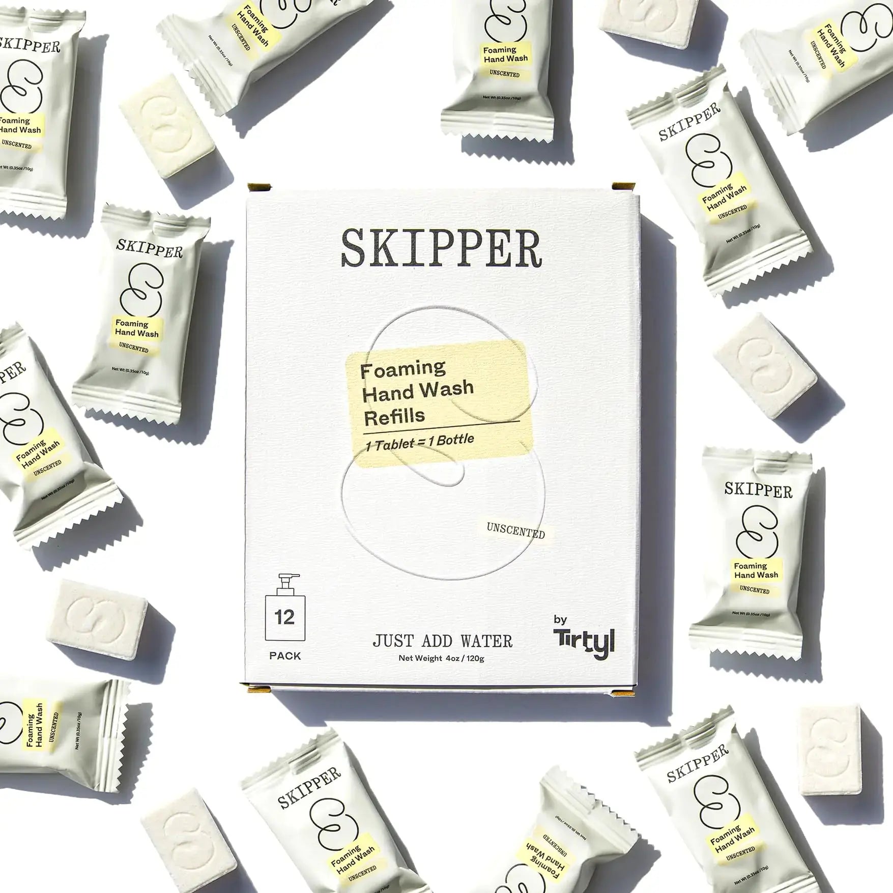 Tirtyl Skipper Foaming Hand Soap Tablet Refills