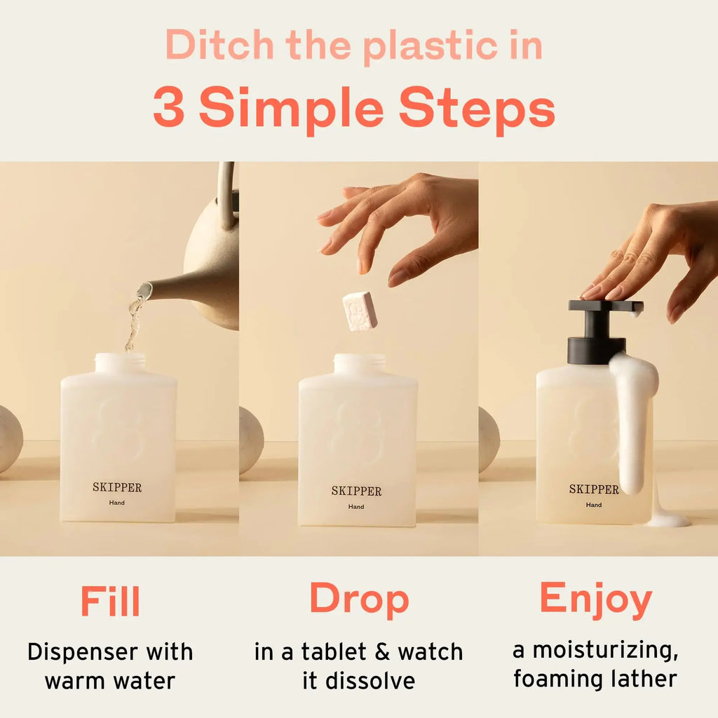 Tirtyl Skipper Foaming Hand Soap Tablet Refills