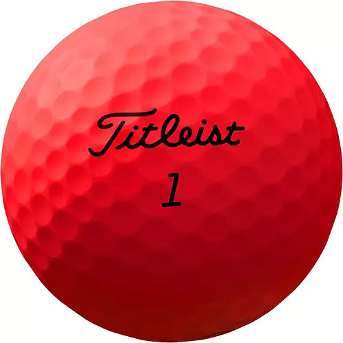 Titleist 2022 TruFeel Red Golf Balls