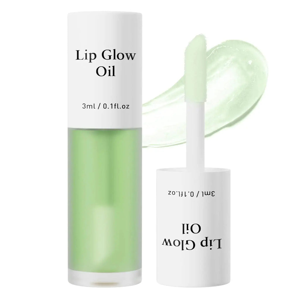 Transparent Hydrating Lip Glow Oil | Moisturizing Tinted Lip Balm - Lip Plumper Gloss