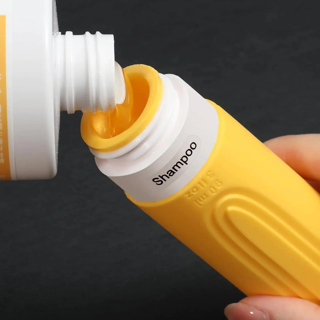 Travel Bottles for Toiletries, 5 Pack TSA Approved Travel Size Containers, Travel Accessories for Shampoo Conditioner