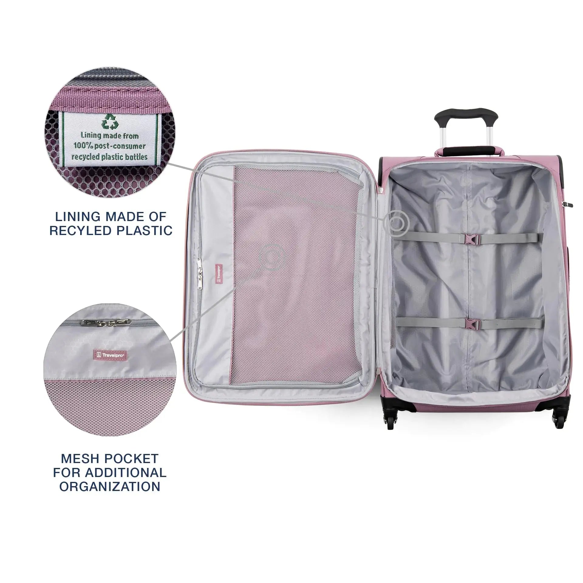 Travelpro Maxlite 5 Expandable Checked Luggage – Lightweight Spinner Suitcase for Men & Women