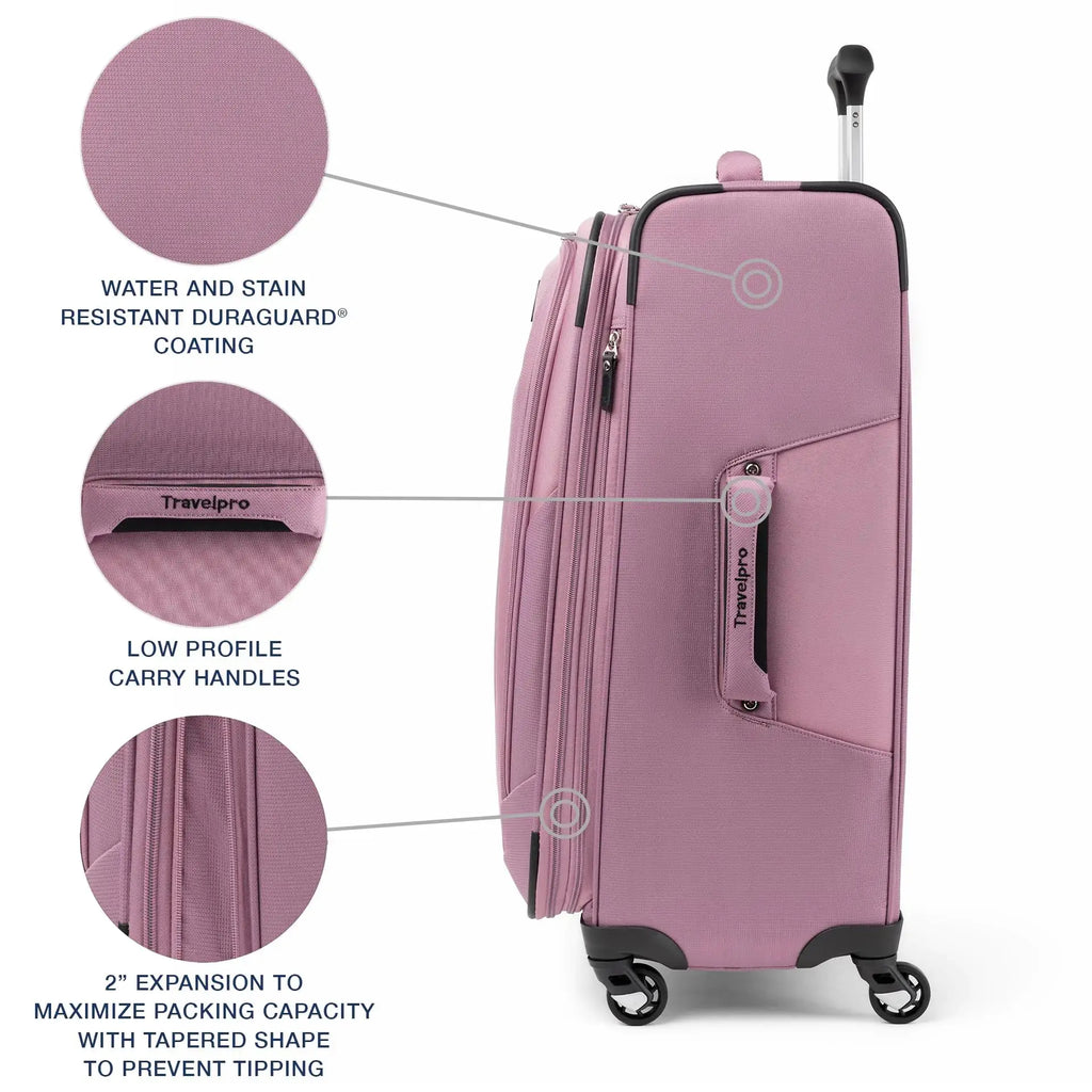 Travelpro Maxlite 5 Expandable Checked Luggage – Lightweight Spinner Suitcase for Men & Women