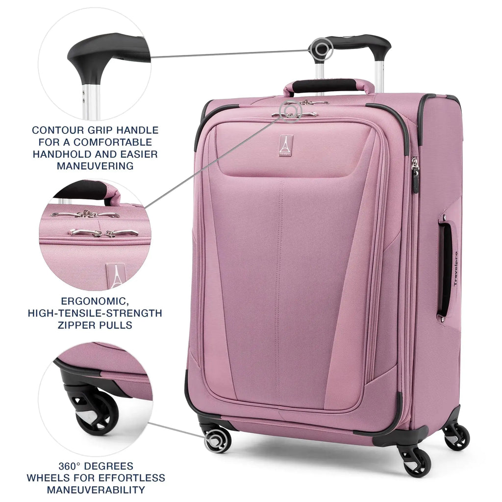 Travelpro Maxlite 5 Expandable Checked Luggage – Lightweight Spinner Suitcase for Men & Women