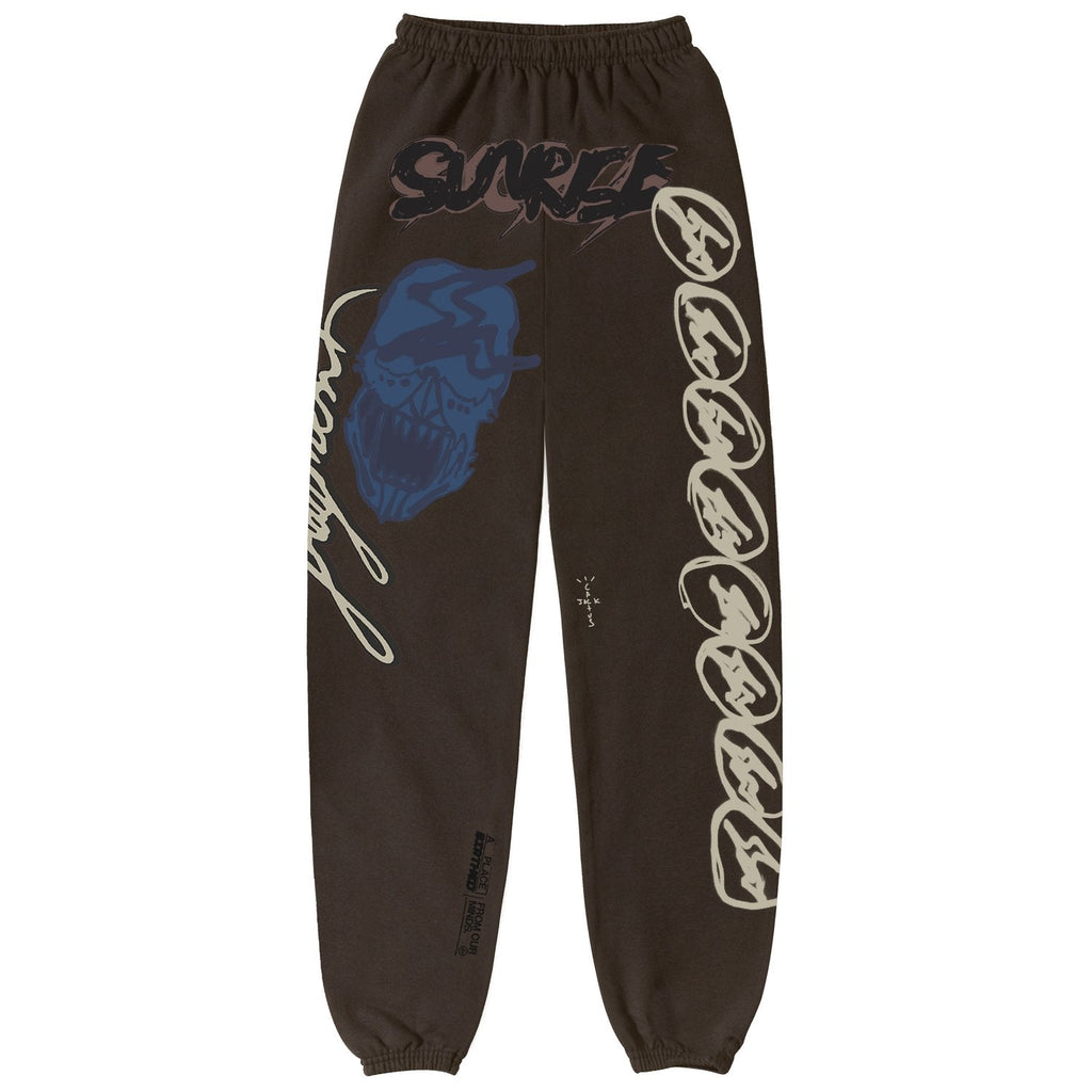 Travis Scott Cactus Jack For Fragment Sunrise Sweatpants Washed Black