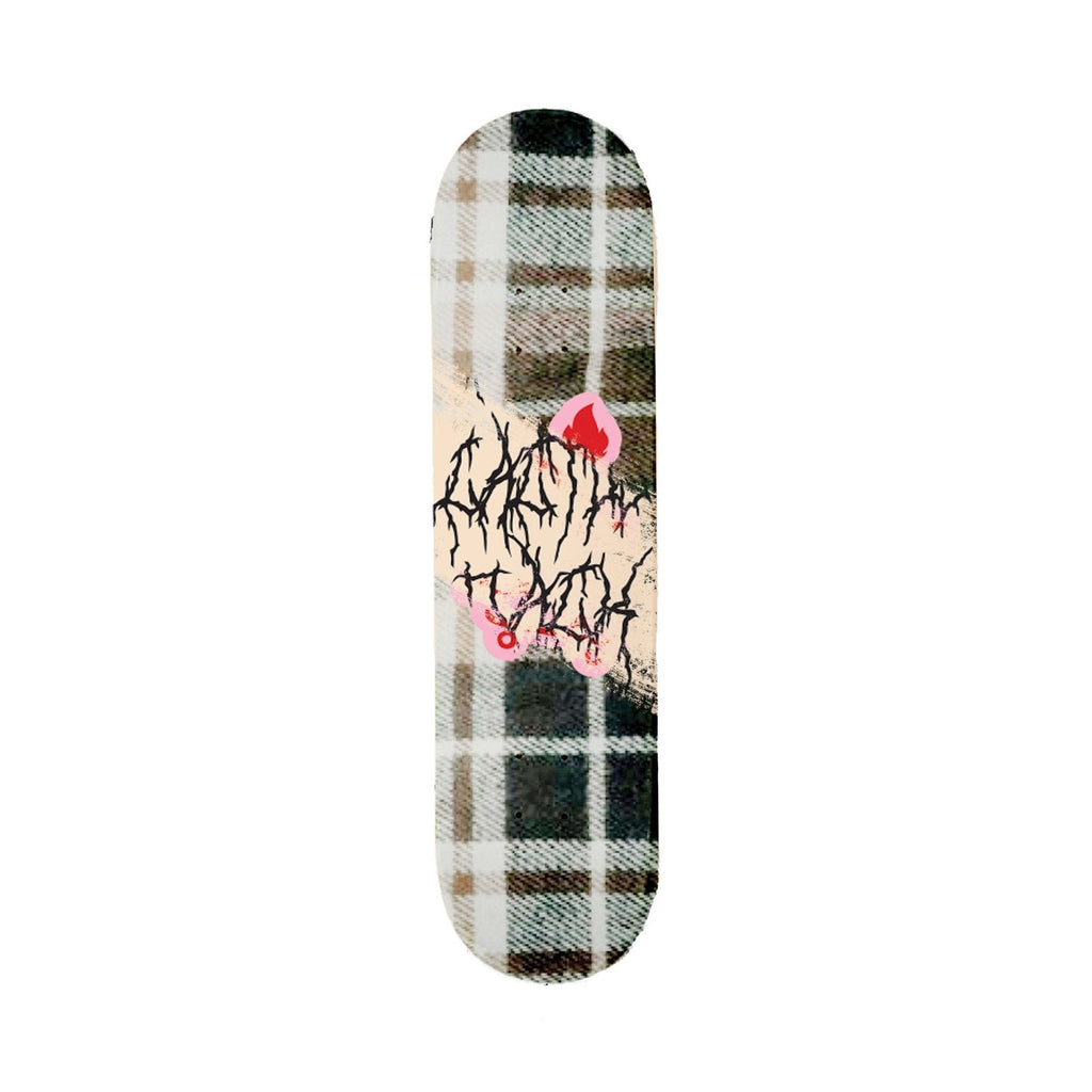 Travis Scott Cactus Jack Plaid Skateboard Deck