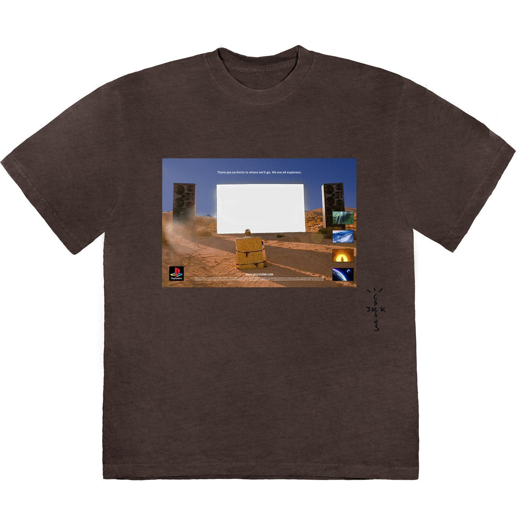 Travis Scott Monolith Day T-shirt Brown