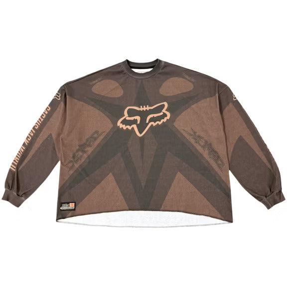 Travis   Scott   X   Fox   Racing   Ii   Jersey   Brown